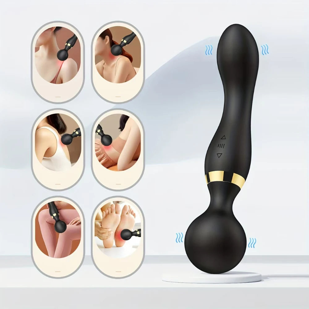 AV Vibrator Double tip