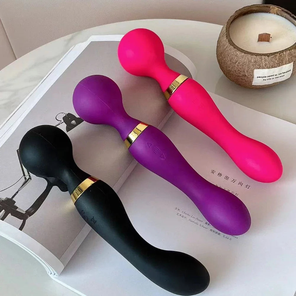 AV Vibrator Double tip